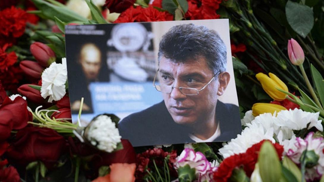 Συγκέντρωση στη μνήμη του Νεμτσόφ στη Μόσχα