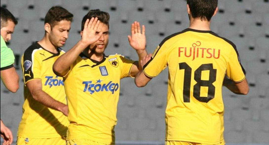 Και το Περιστέρι "φιλοδώρησε" με 8 γκολ η ΑΕΚ!