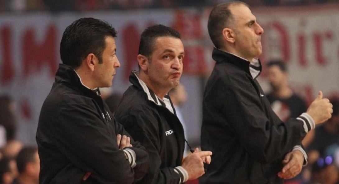 Οι διαιτητές του πέμπτου τελικού της Α1