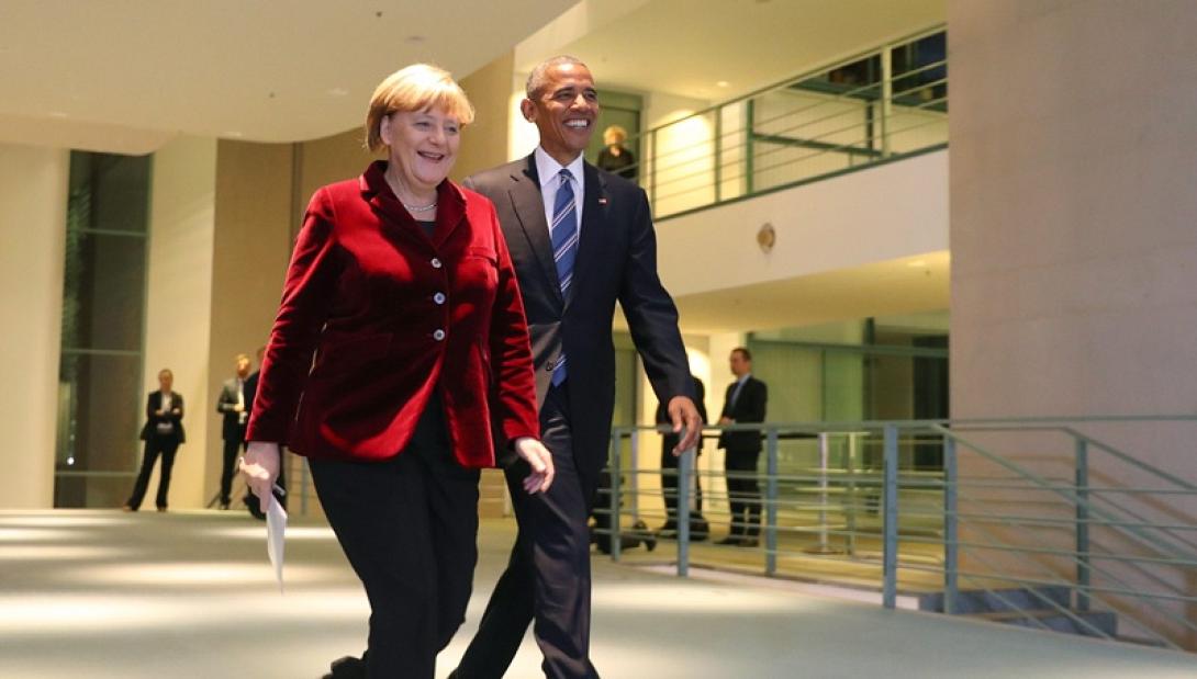 ομπαμα μερκελ