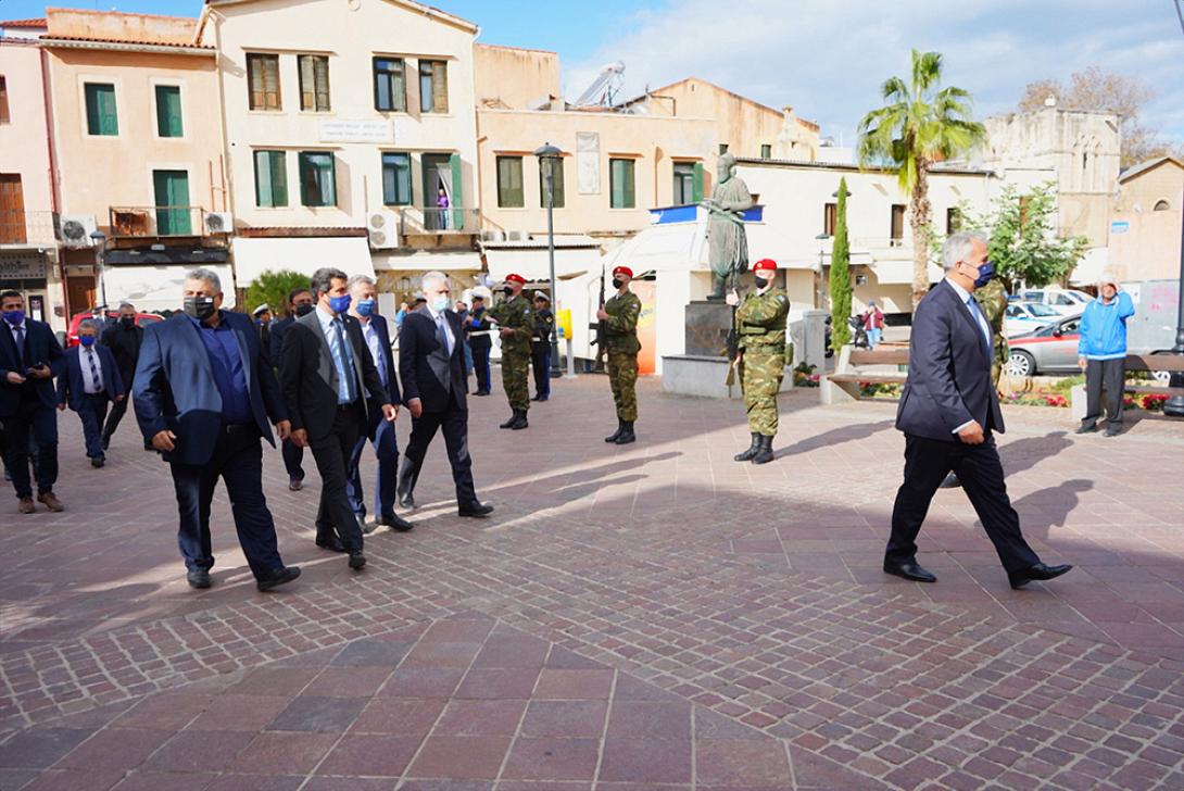 Ο Μ. Βορίδης στα Χανιά