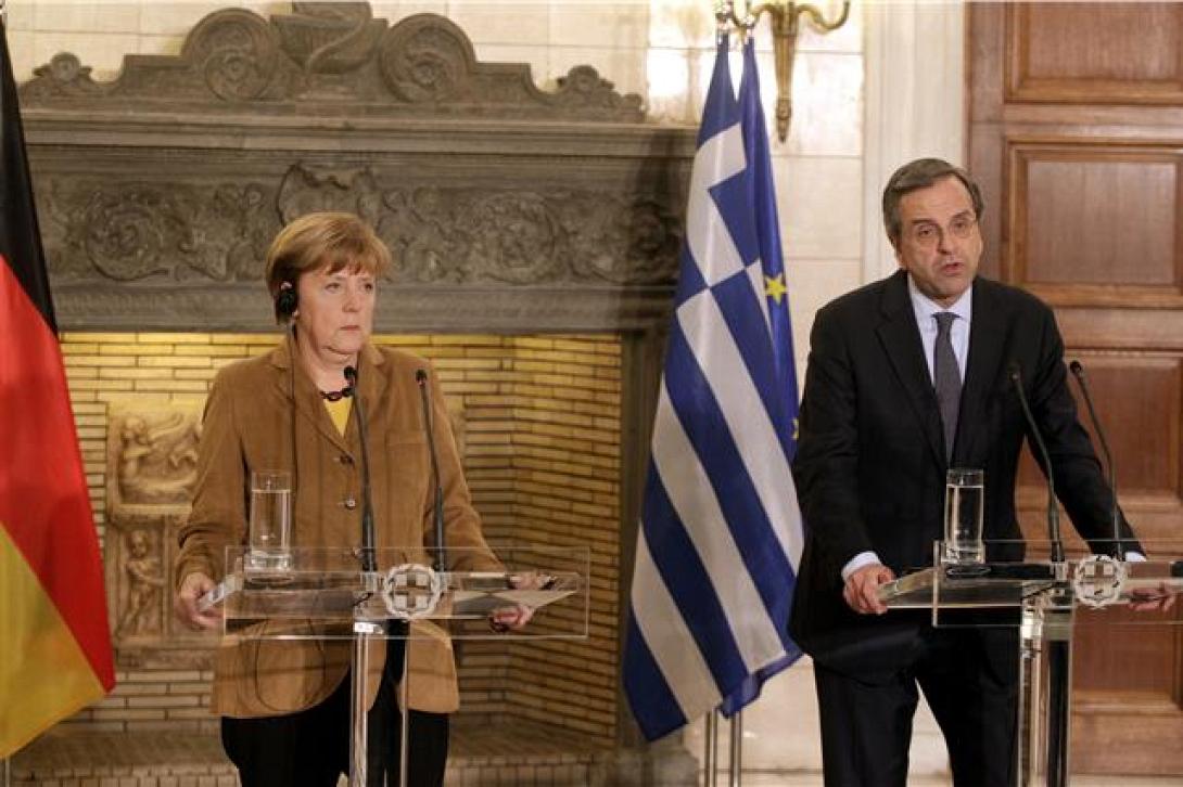 Μέρκελ και Σαμαράς δήλωσαν ικανοποίηση από την έξοδο της Ελλάδας στις αγορές