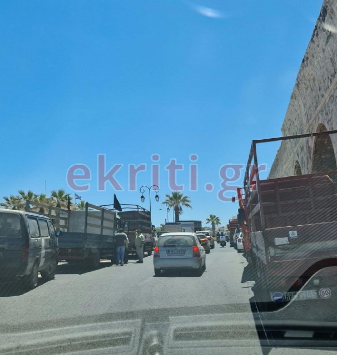 Με τα αγροτικά ΙΧ στο Ηρακλειο