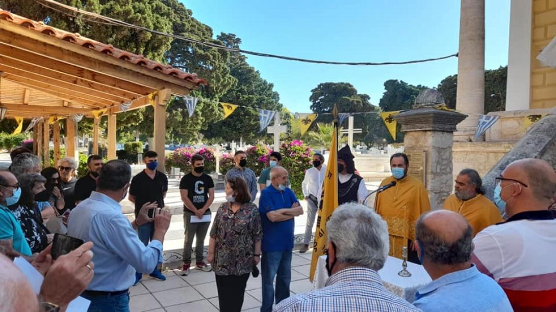  Η ομάδα "Ζείδωρος" Ηρακλείου τίμησε την ημέρα της Γενοκτονίας του Ποντιακού ελληνισμού