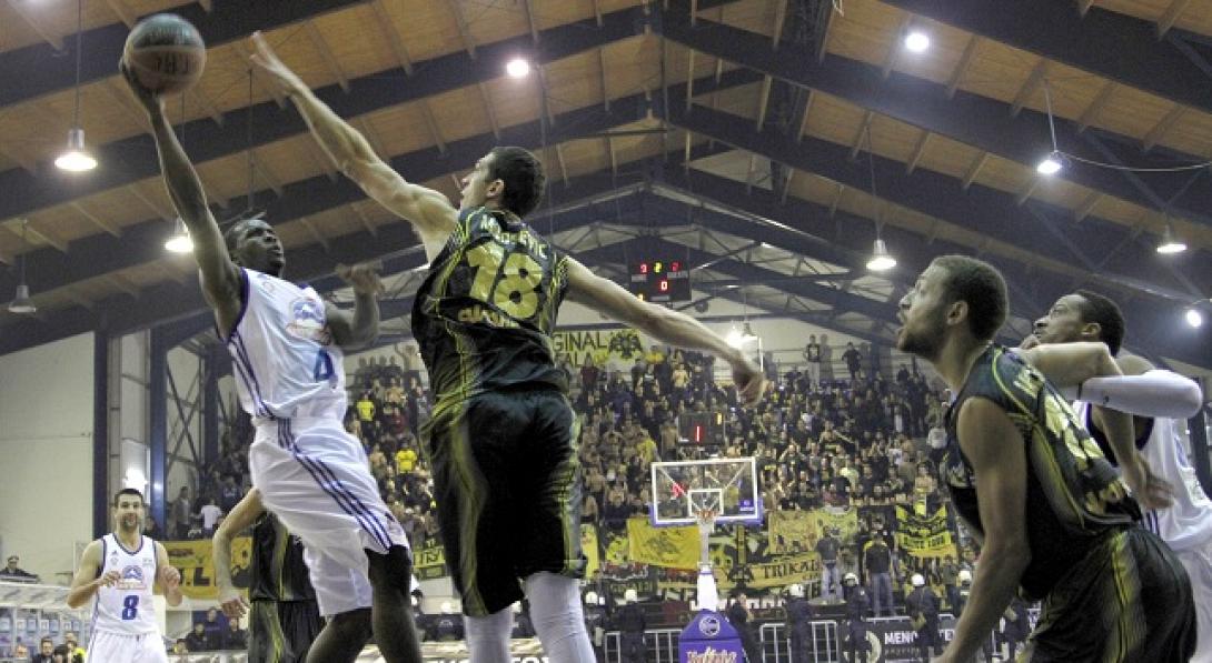Σπουδαία νίκη τα Τρίκαλα 87-83 την ΑΕΚ