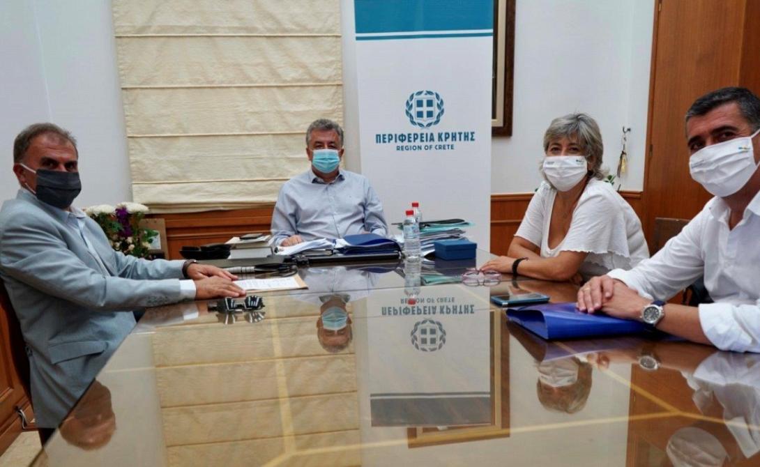 Ο Καλαντζάκης συναντήθηκε με τον Αρναουτάκη