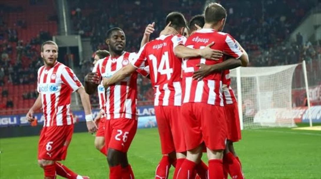 Δύσκολη νίκη του Ολυμπιακού,2-0 τον Λεβαδειακό