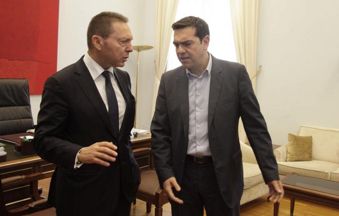 Αργά το βράδυ η συνάντηση Αλέξη Τσίπρα - Γιάννη Στουρνάρα