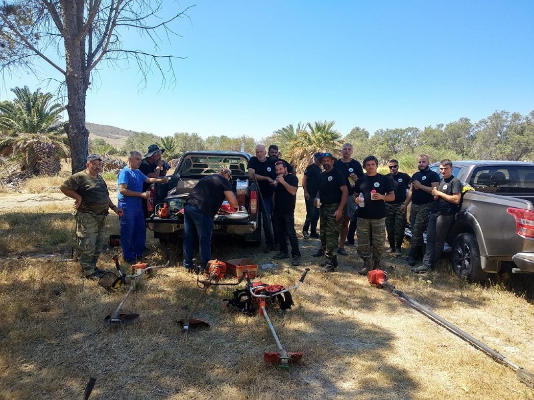 ευαισθητοποίηση για τις πυρκαγιές- εθελοντική δράση