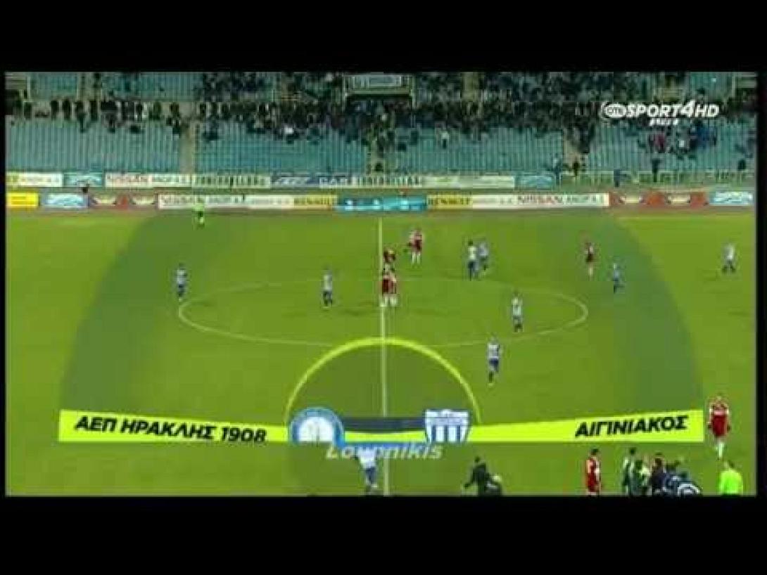 Football League: Ηρακλής-Αιγινιακός 2-1(video)