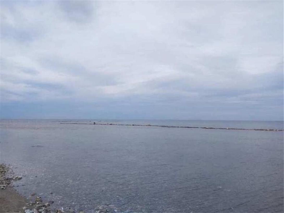 Κυλλήνη - Η άμπωτη στο λιμάνι