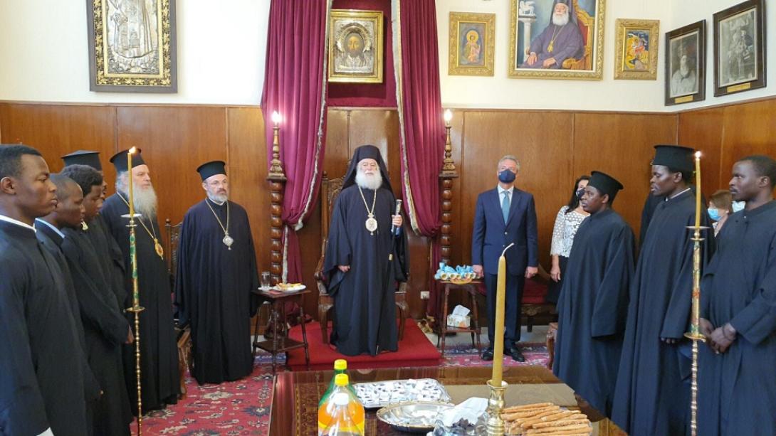 Πατριαρχείο Αλεξανδρείας - τελετή αποφοίτησης των σπουδαστών της Σχολής του Αγίου Αθανασίου.