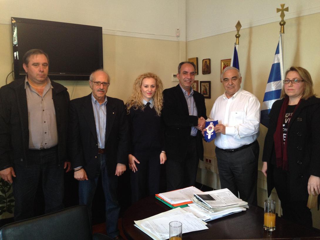 Συνάντηση Δεικτάκη με Διεθνή Ένωση Αστυνομικών 