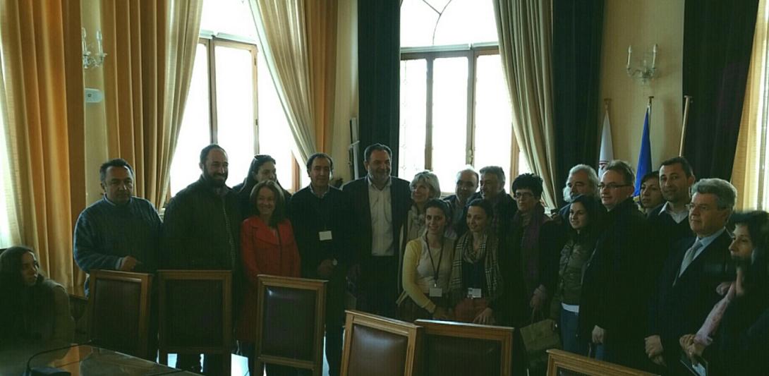 Μαθητές και εκπαιδευτικοί από 7 Ευρωπαϊκά Σχολεία σήμερα στη Λότζια