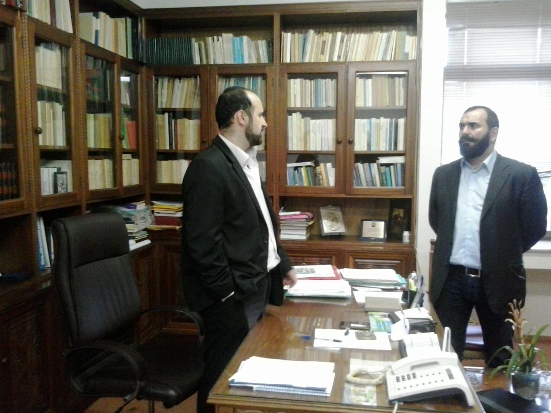 Ο Κ. Δαμαβολίτης συναντήθηκε με τον Δήμαρχο Κισσάμου