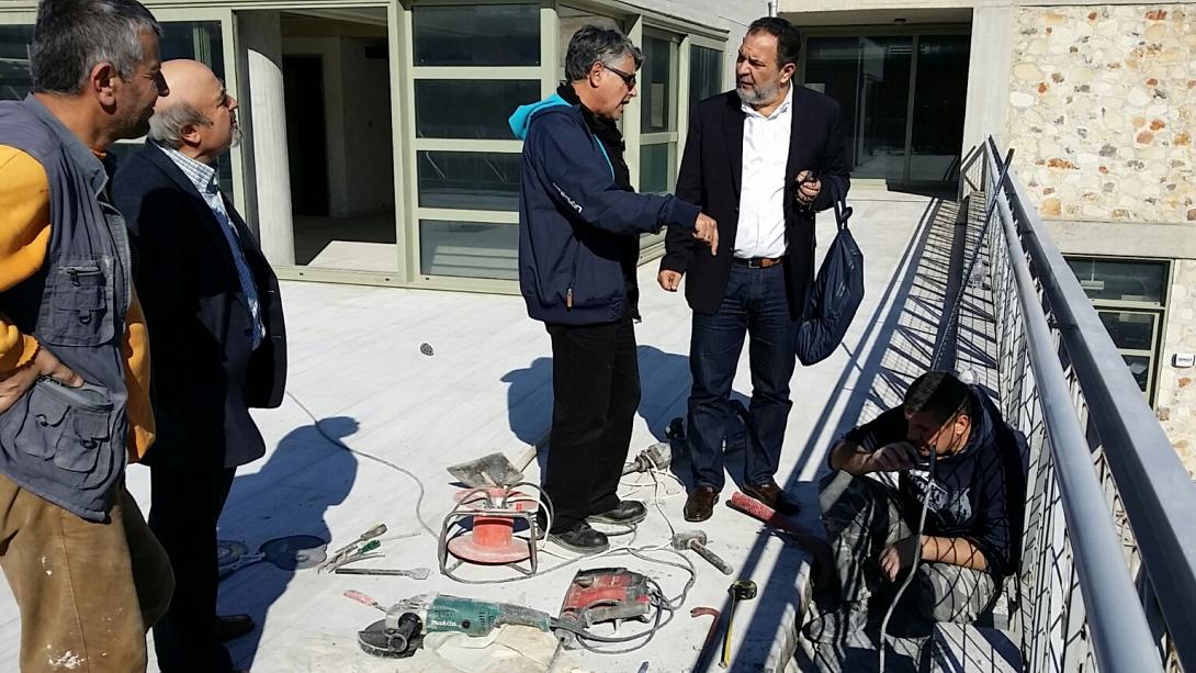 Το Φλεβάρη η τοποθέτηση του  Μεταλλικού Στεγάστρου στο Π.Σ.Κ.Η