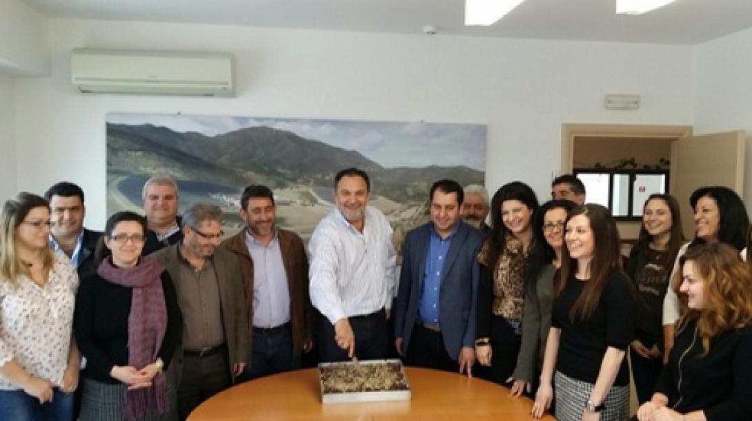 Ειδική συνεδρίαση στον ΕΣΔΑΚ και κοπή της καθιερωμένης πίτας