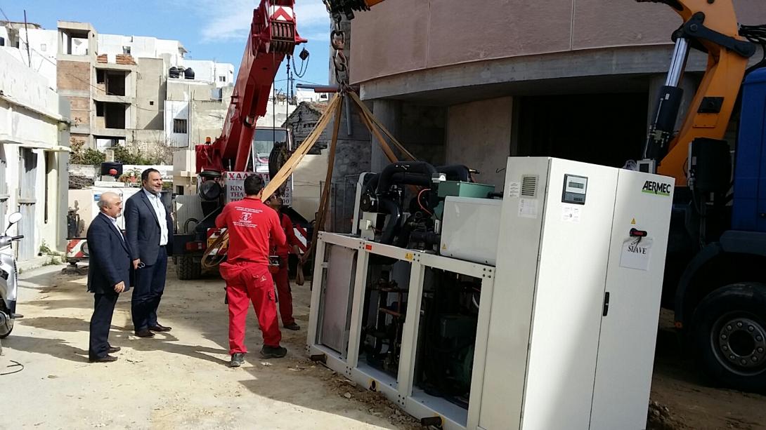 Πρωτοποριακό σύστημα εξοικονόμησης ενέργειας στο Πολιτιστικό Κέντρο Ηρακλείου