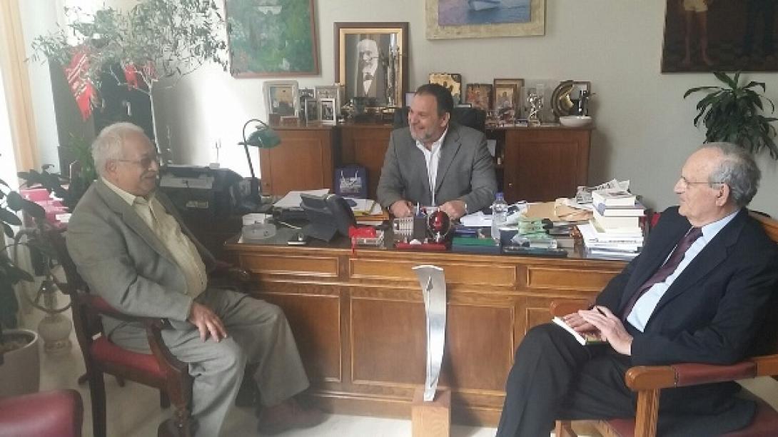 Συνάντηση Δημάρχου Ηρακλείου με Κώστα Καμπιτάκη