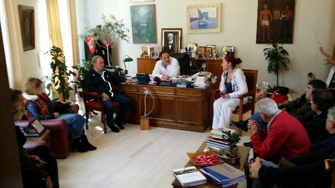 Συνάντηση Γ.Κουράκη με εργαζόμενους στην πρώην Δημοτική Αστυνομία