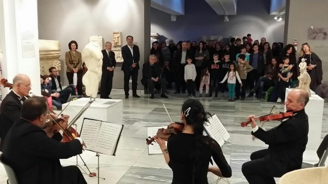 Πλήθος κόσμου στη συναυλία του Κουαρτέτου Εγχόρδων στο Αρχαιολογικό Μουσείο Ηρακλείου