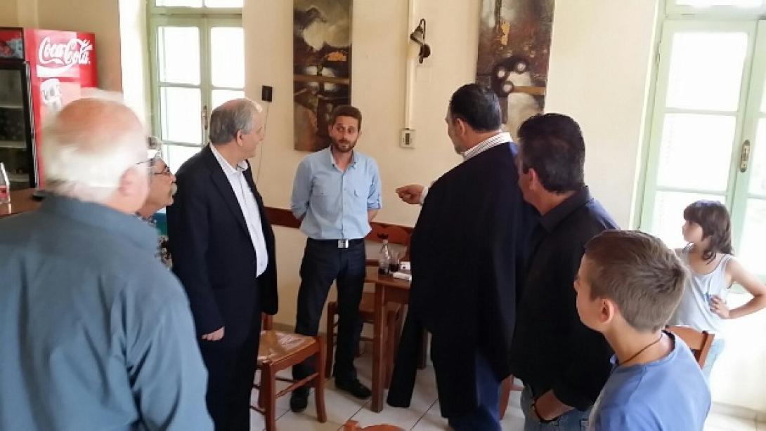 Στον Προφήτη Ηλία ο Πρόεδρος της ΚΕΔΕ και ο Δήμαρχος Ηρακλείου