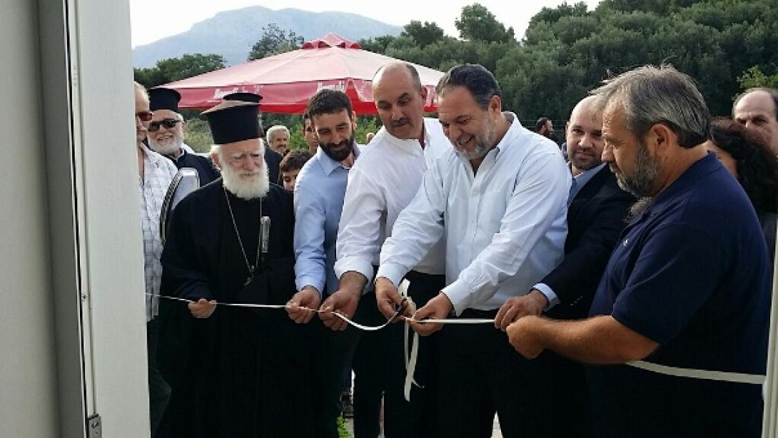 Εγκαινιάστηκε από Δήμο και ΔΕΥΑΗ ο βιολογικός της Πυργού