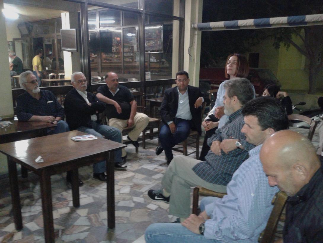 Συγκέντρωση της Λαϊκής Συσπείρωσης στις Πατέλες