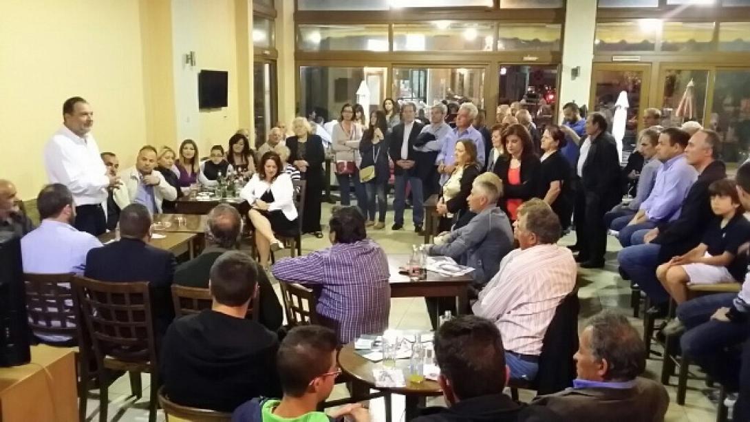 Στις Δαφνές ο Γ.Κουράκης