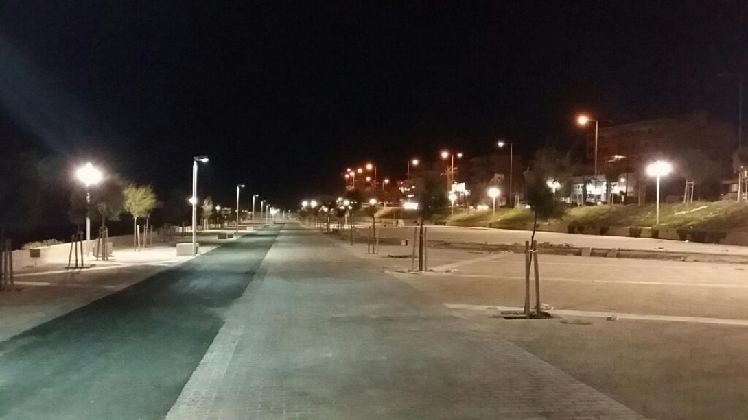 Σύγχρονος ποδηλατοδρόμος 2,5 χλμ  από το Παγκρήτιο μέχρι τον Προμαχώνα του Αγ. Ανδρέα