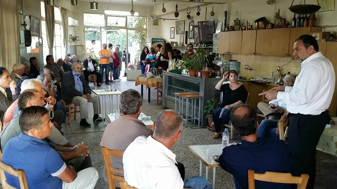 Στον Άγιο Σύλλα ο Γ.Κουράκης