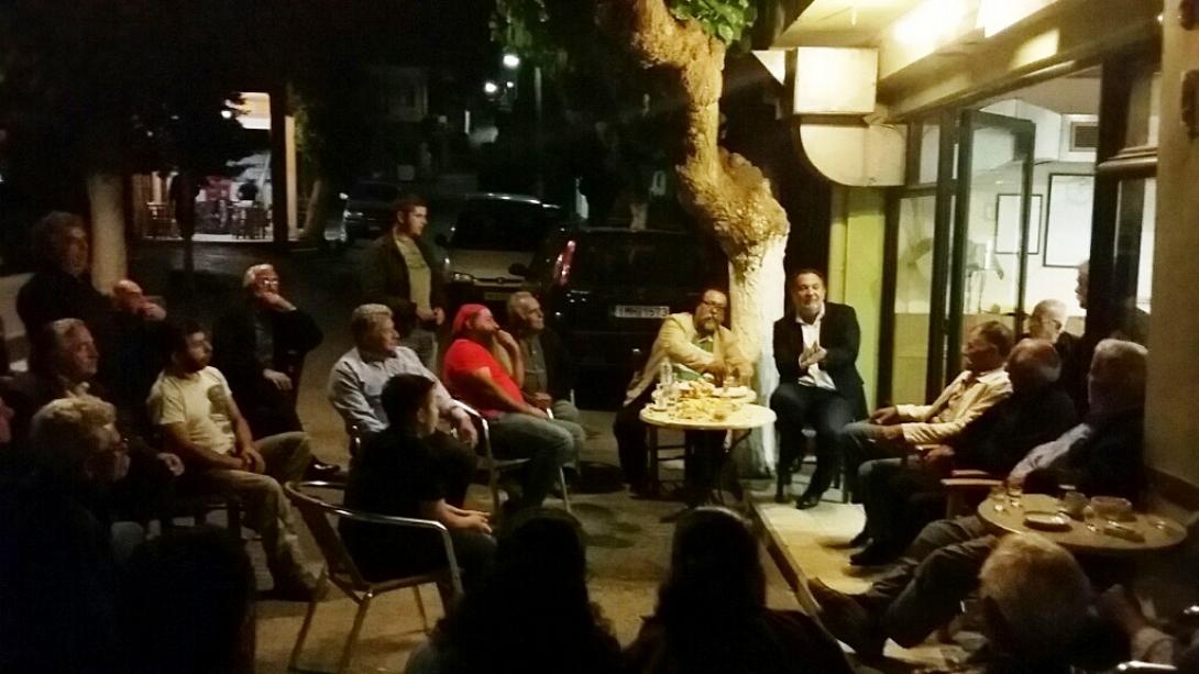 Στο Κυπαρίσσι ο Γ.Κουράκης