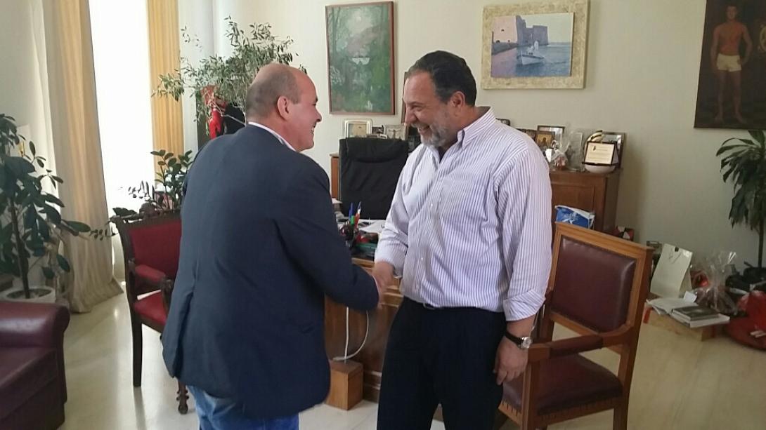 Συνάντηση Μιχελογιαννάκη - Κουράκη στη Λότζια