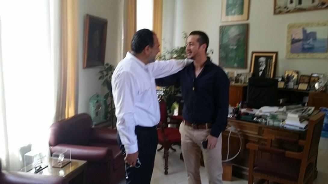 Ο Νίκος Μαχλάς στηρίζει Γ.Κουράκη