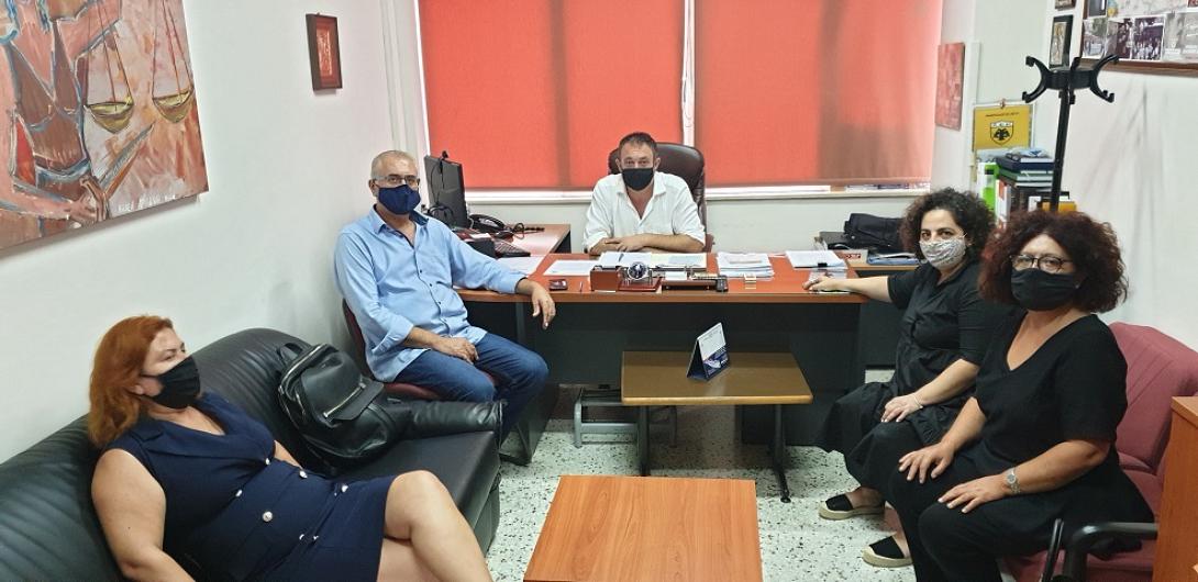 Συνάντηση μεταξύ του Συλλόγου Εργαζομένων ΟΑΕΔ και της Διοίκησης του ΕΚΗ