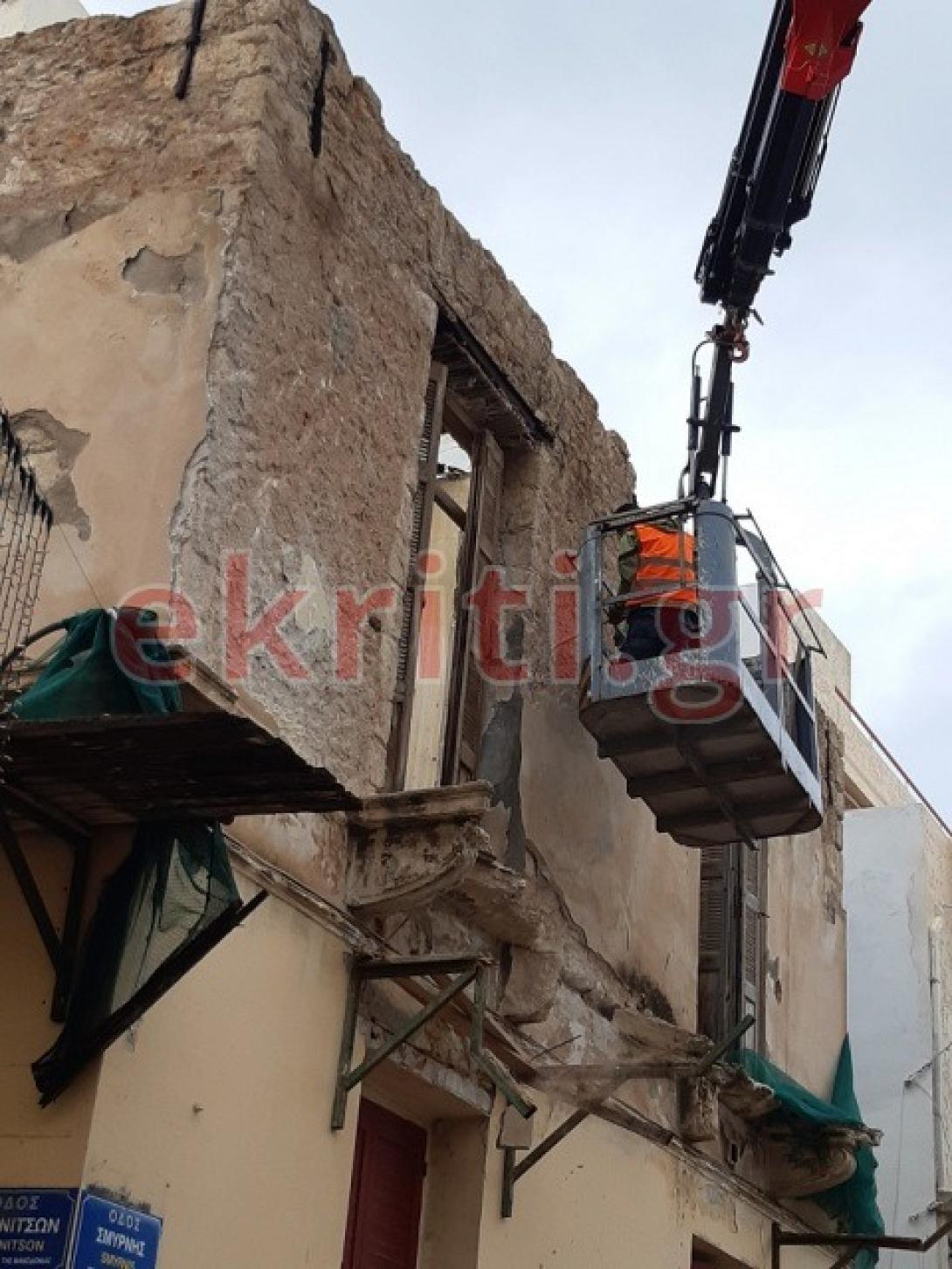 Από θαύμα δεν είχαμε θρηνήσει θύματα ανήμερα του Αγίου Μηνά, με την κατάρρευση τμήματος του