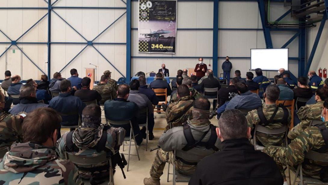 Ομιλία Χατζηχριστοδούλου σε στελέχη των Ενόπλων Δυνάμεων.