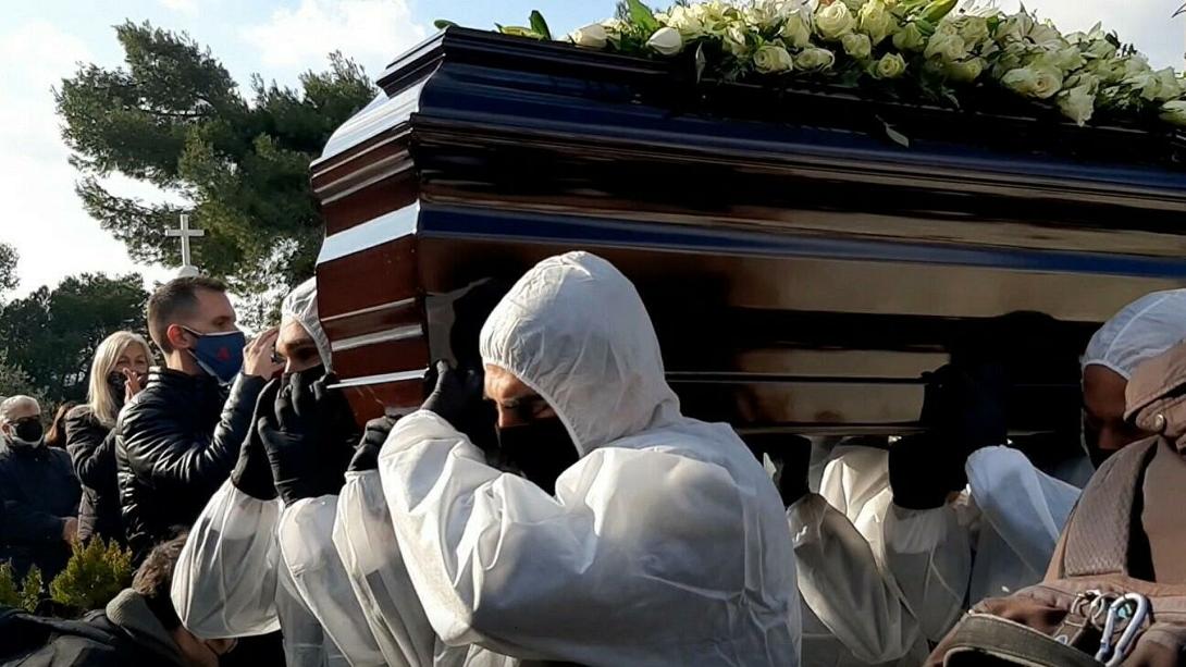 Κηδεία Γιώργου Τράγκα.