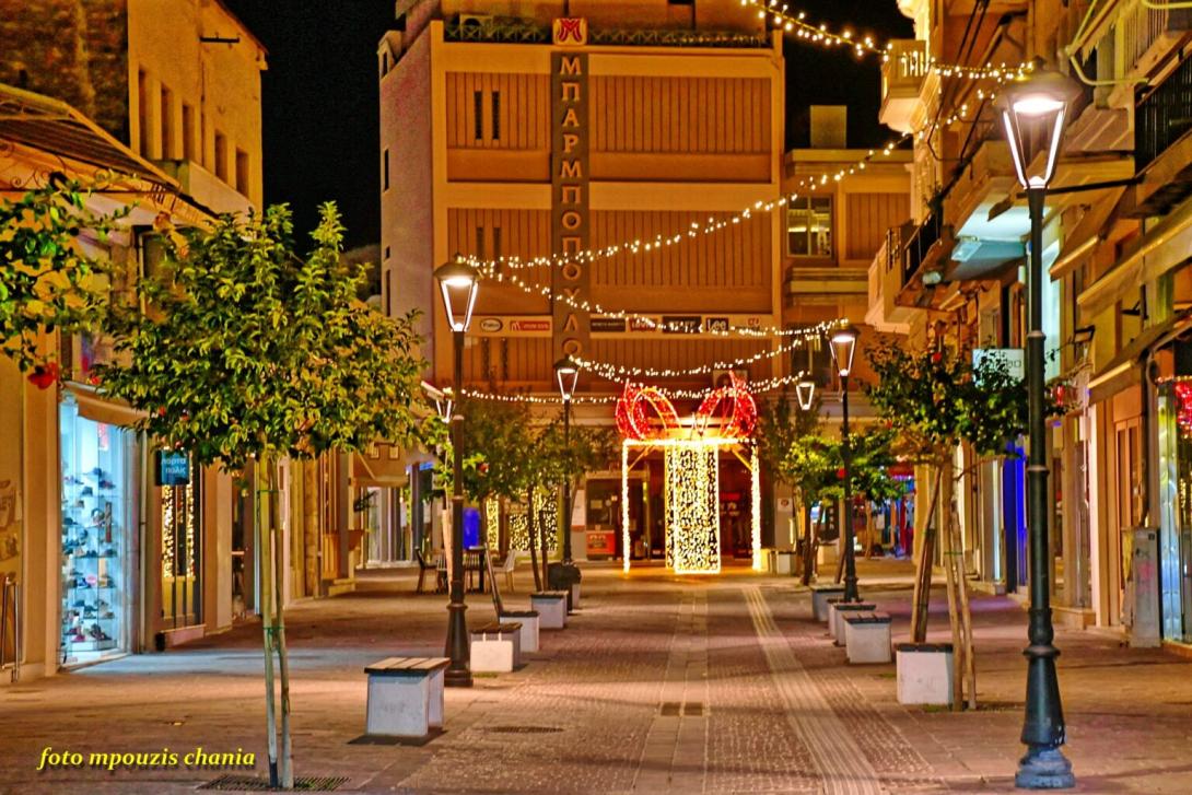 Μαγευτικά τα Χριστουγεννιάτικα Χανιά