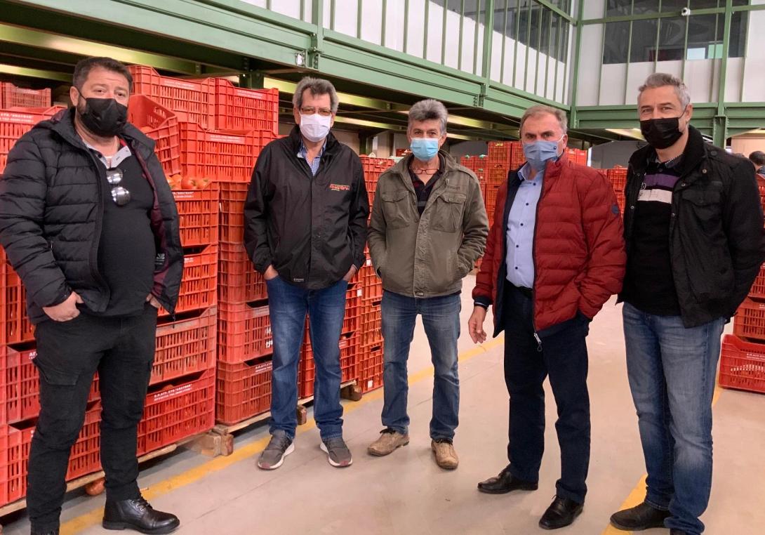 Παραγωγοί θερμοκηπιακών προιόντων στην Ιεράπετρα