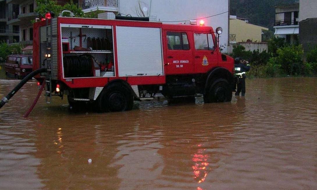 Πυροσβεστική κακοκαιρια