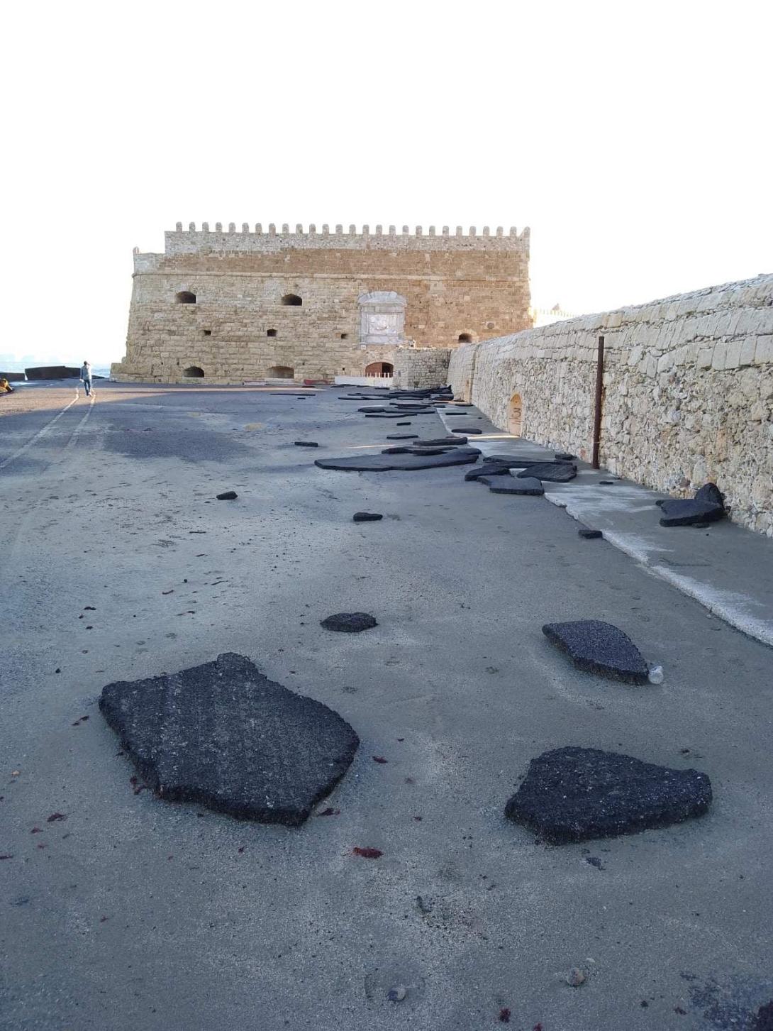 Κούλες - άσφαλτος