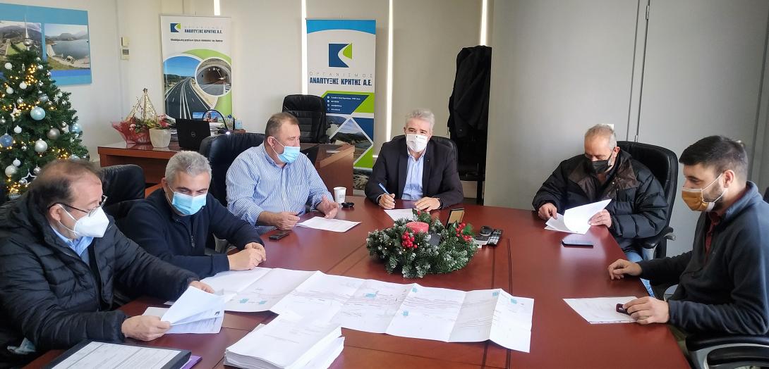 Υπογραφή Σύμβασης Για Κόμβο Δραπανιά