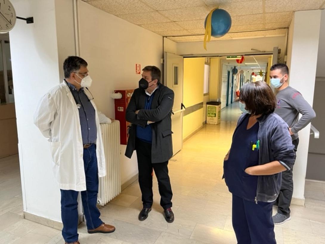 Επίσκεψη Ανδρέα Ξανθού σε δομές του ΕΣΥ στο Ρέθυμνο