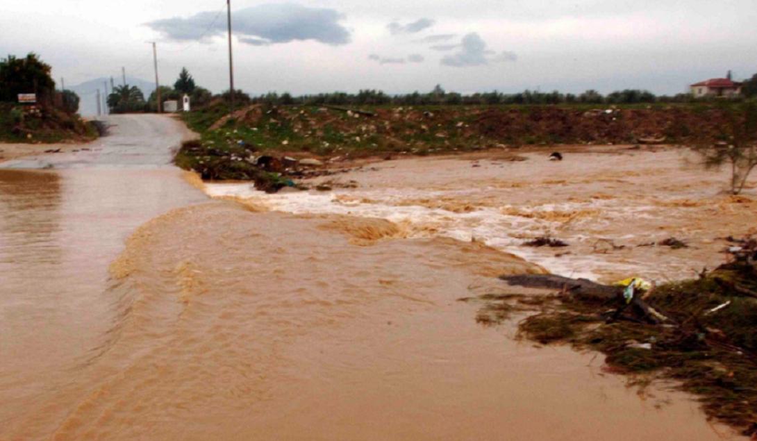 κακοκαιρία στην Πιερία
