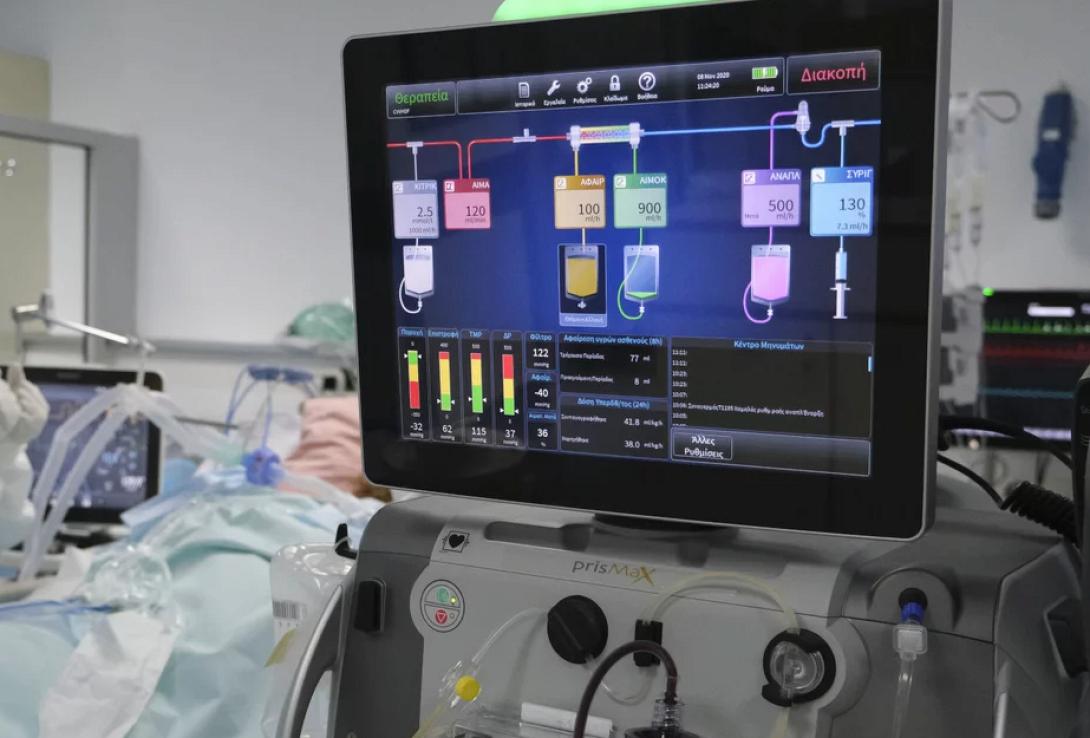 Εντατική - Κορωνοϊός - Μονάδα Εντατικής Θεραπείας για κορωνοϊό © Alexandros Michailidis / SOOC