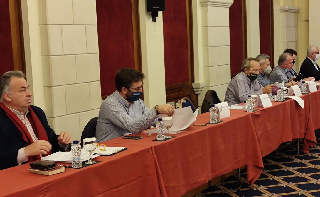 Ο Μενέλαος Μποκέας στο Περιφερειακό Συμβούλιο Κρήτης.