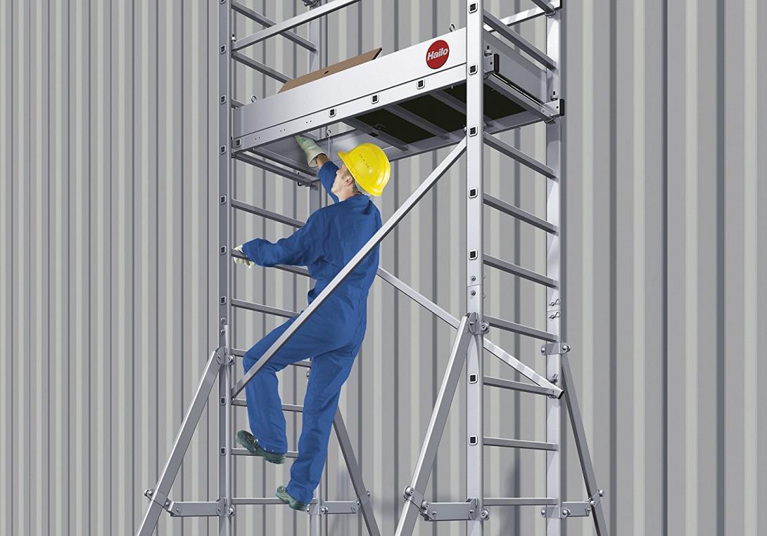 σκαλωσιά - οικοδόμος