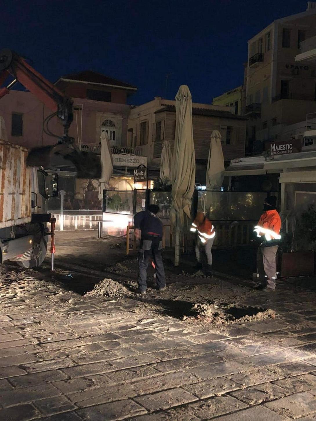 Κακοκαιρία και ζημιές στα Χανιά