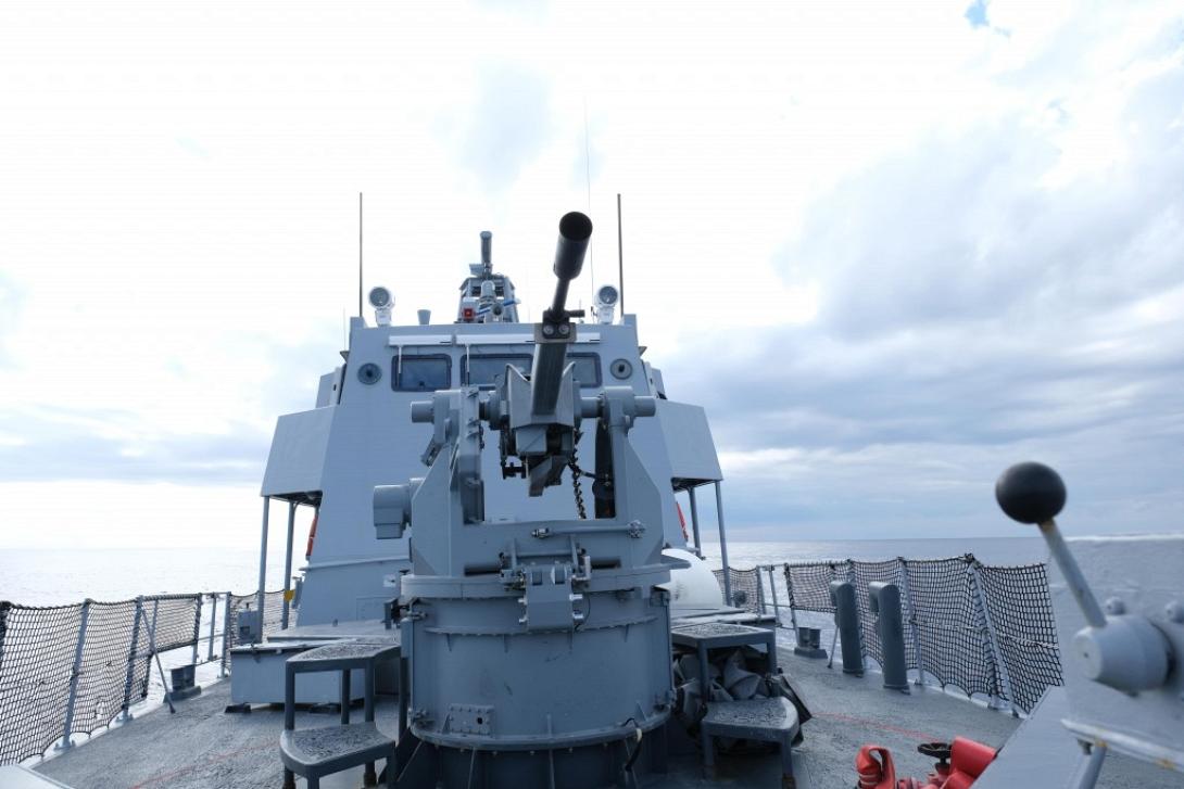 Εθνική Φρουρά: Συνεργασία με Γαλλικό Πολεμικό Ναυτικό